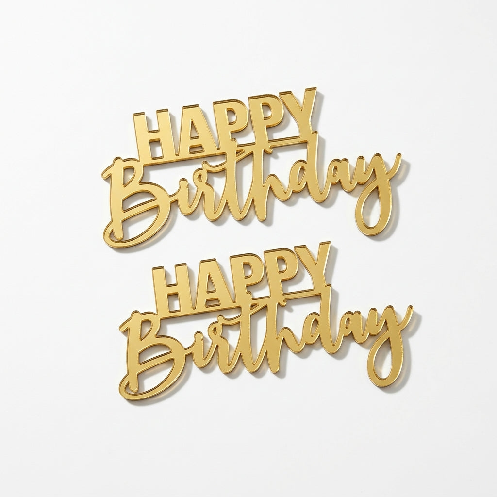 Petit topper Happy birthday