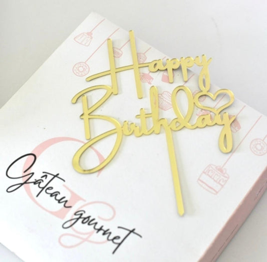 Grand Topper Happy birthday