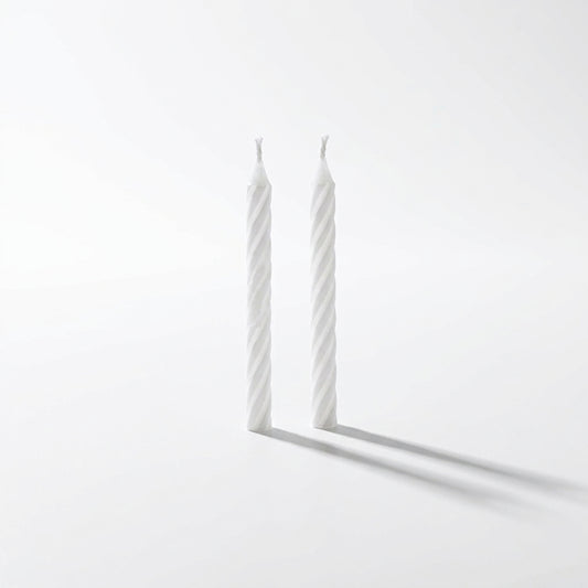 1 Bougie simple Blanche
