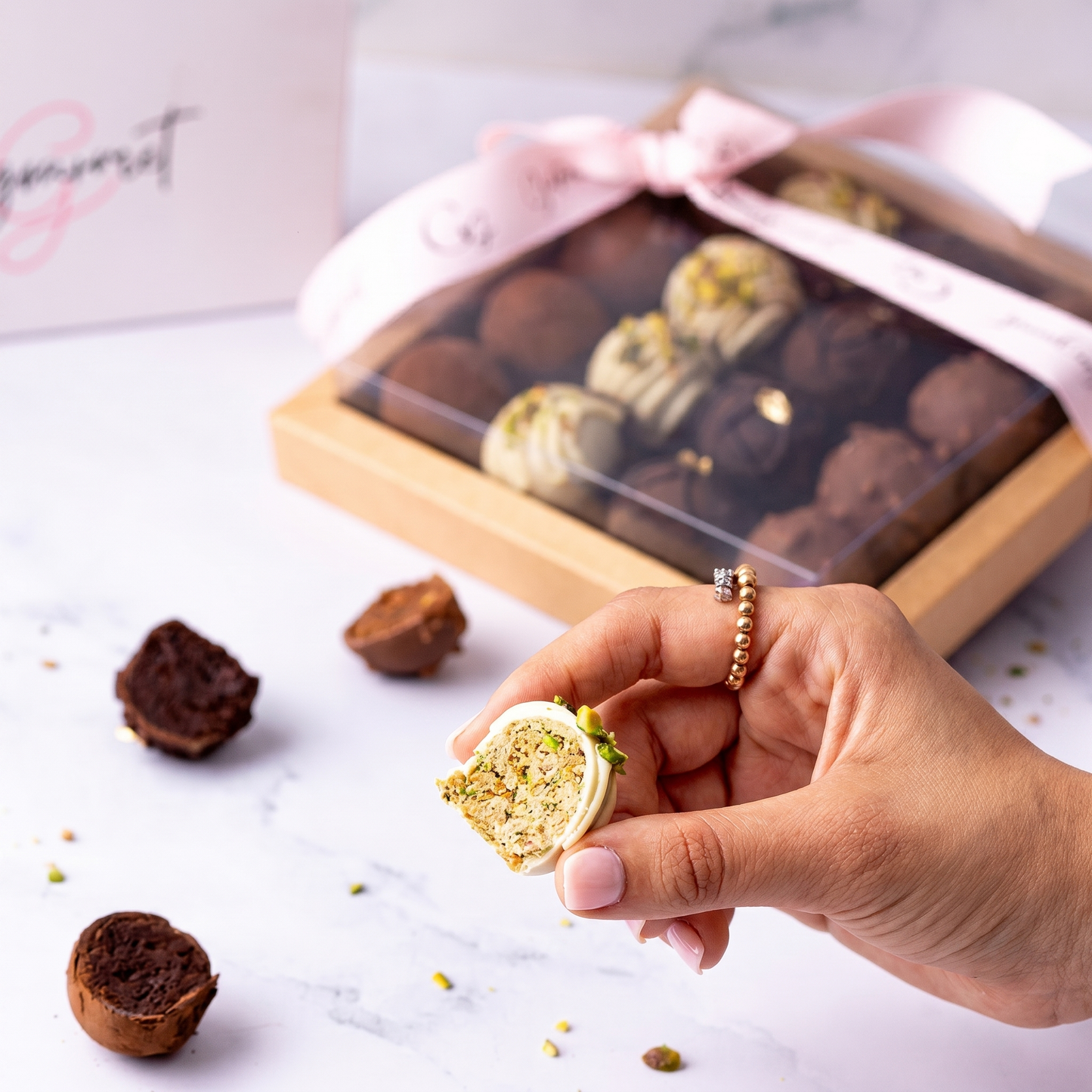 Truffes croquantes & fondantes