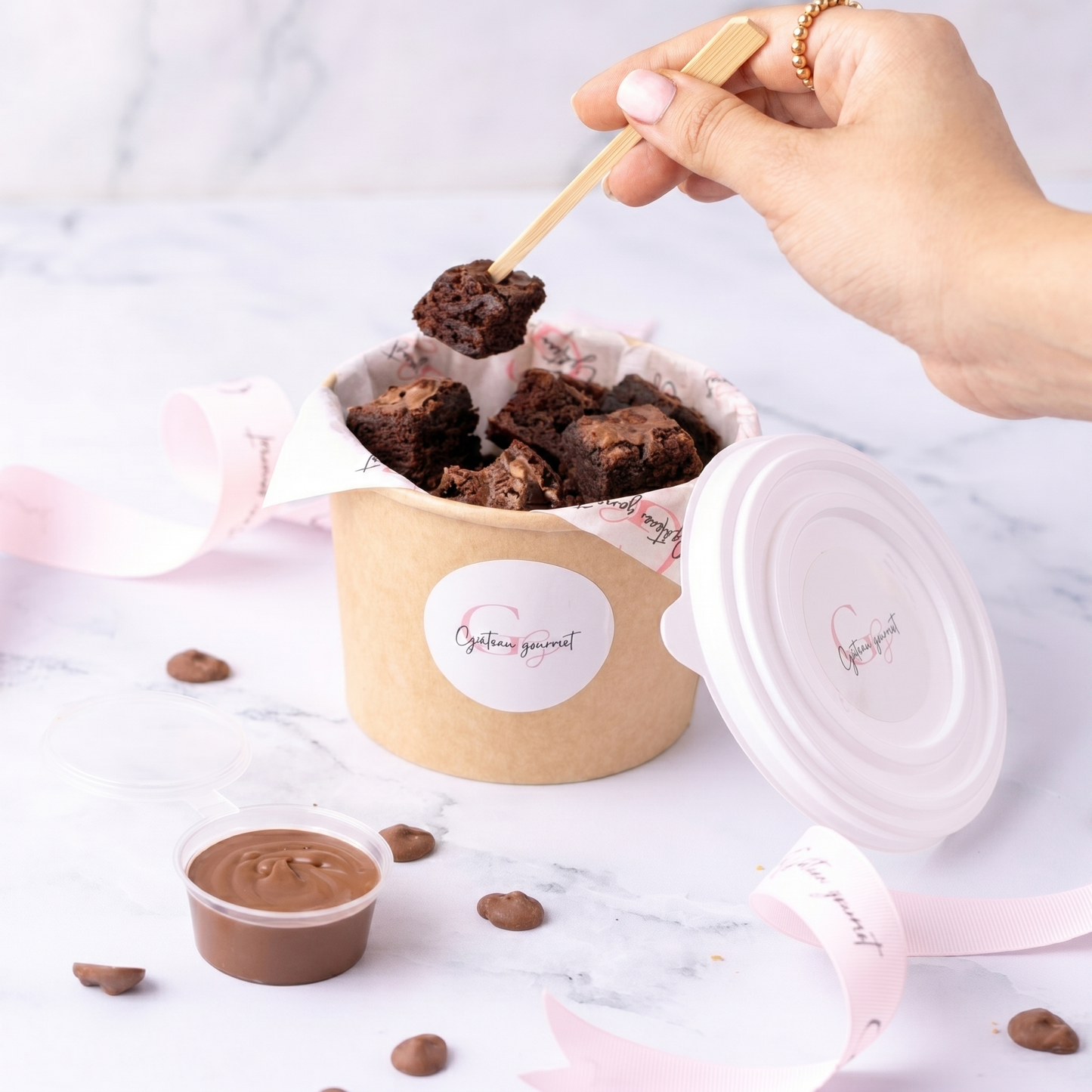 Pot 150g Mini Brownies